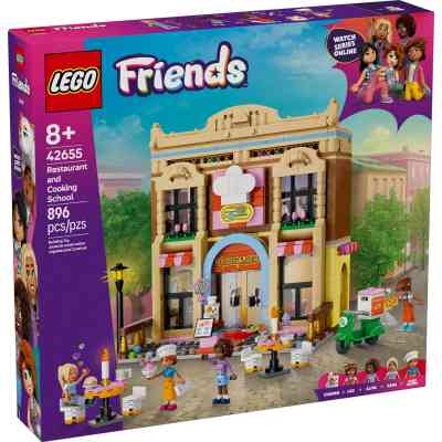 Конструктор LEGO Friends Ресторан и кулинарная школа (42655) Винница