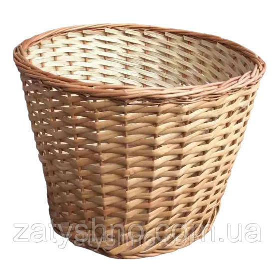 Кошик плетений для квітів із лози Київ - фото 1