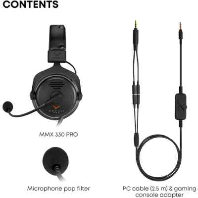 Наушники Beyerdynamic MMX 330 PRO Black (531487) Винница