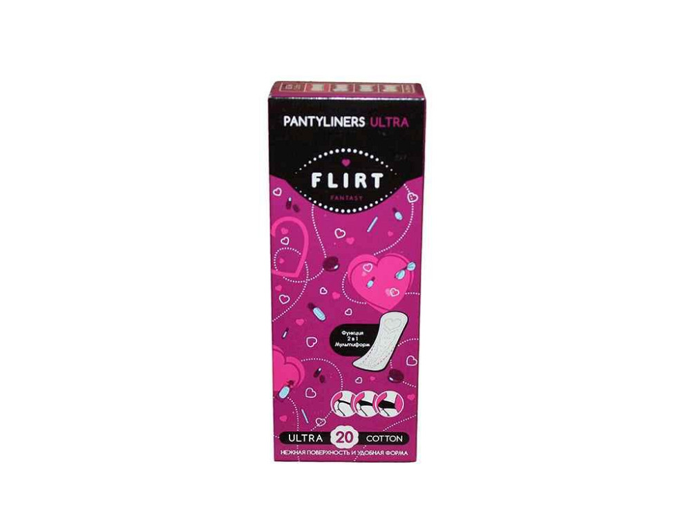 Щоденні прокладки ultra cottonlight без інд/уп. 20шт (150мм) ТМ Fantasy Flirt Київ - фото 1