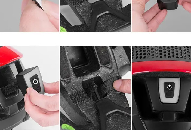 Велосипедный фонарь габарит T11-15LED Red + клипса + microUSB + 5 режимов Винница - изображение 7