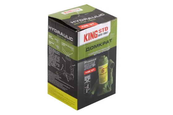 Домкрат гідравлічний 6 т 180-340м King Std Вінниця