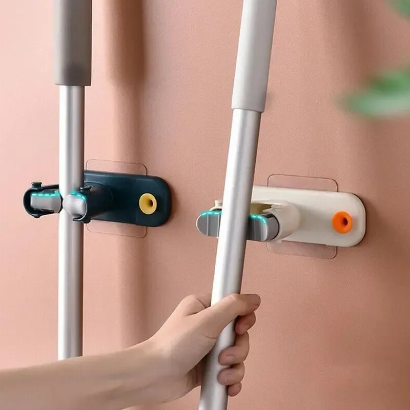 Настенный держатель для швабр регулируемый нескользящий Коломыя - изображение 4