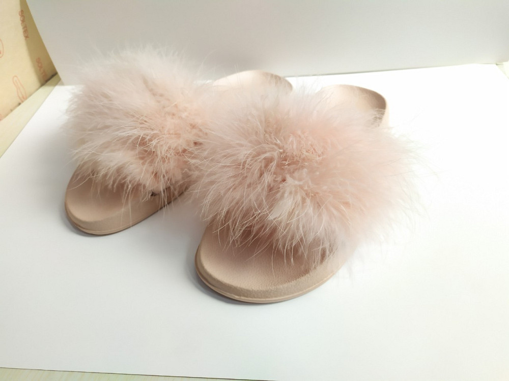 Шлепанцы женские бежевые 36 размер 37 размер 38 размер Одесса - изображение 7