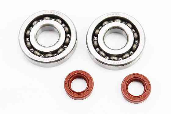 Підшипник колінвалу DIO AF18/27 SCO4A47CS24 (20x52x12) 2шт + сальник 15x25,5x7 2шт, від 5шт -15% Киев