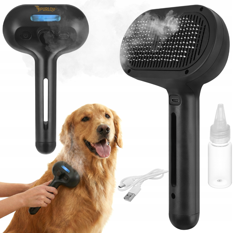 Щетка паровая для расчесывания домашних животных Purlov (26905) Нововолынск - изображение 10