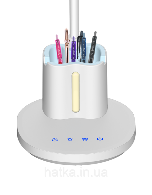 Лампа настольная гибкая светодиодная Sirius BL-1503 белая Киев - изображение 3