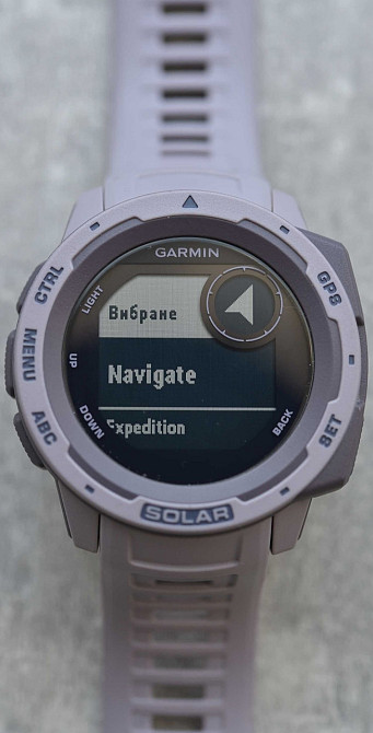 Смарт -Часы Garmin Instinct Solar orchid Киев - изображение 5