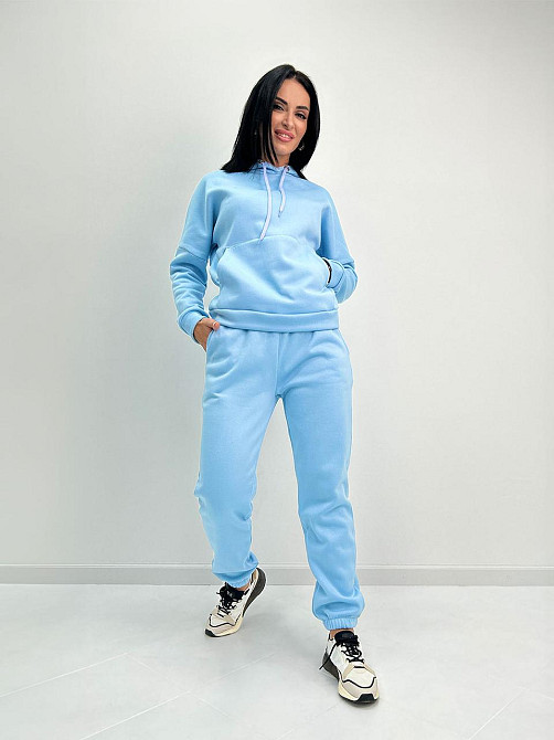 Женский утепленный костюм спортивный 