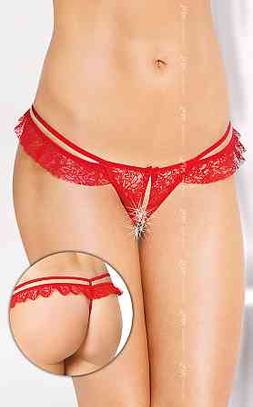 Женские стринги - G-String 2452, red - M/L Sex Aura Киев
