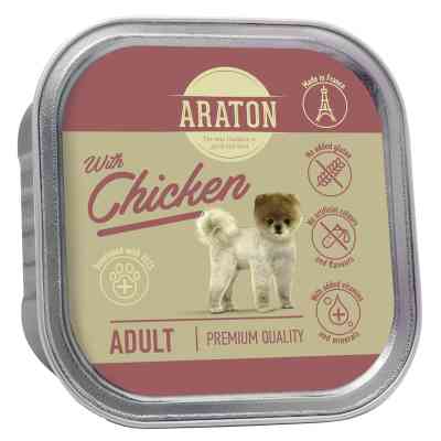 Консерви для собак ARATON Adult with chicken 150 г (KIK45704) Вінниця