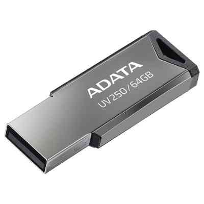 USB флеш накопичувач ADATA 64GB AUV 250 Black USB 2.0 (AUV250-64G-RBK) Вінниця