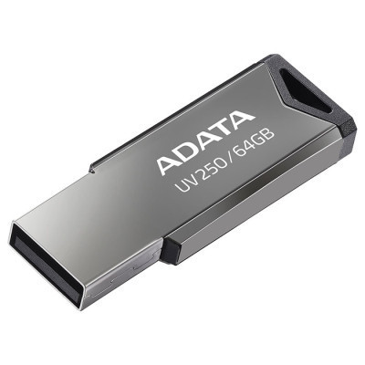 USB флеш накопичувач ADATA 64GB AUV 250 Black USB 2.0 (AUV250-64G-RBK) Вінниця - фото 1