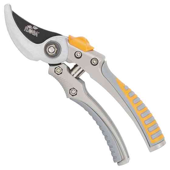 Flora Секатор обводной 200мм алюминиевые ручки FLORA (5021494) Коломия