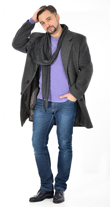 Класичне чоловіче кашемірове пальто Київ - фото 1