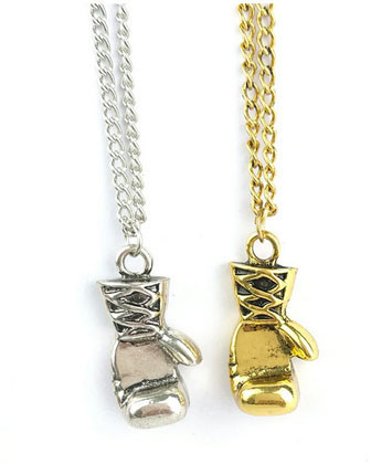 Кулон мужской 2021 Боксерская перчатка серебристый Киев - изображение 2