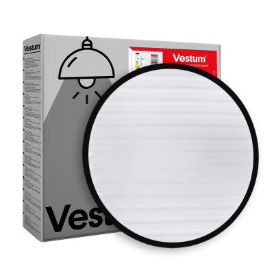 Світильник Vestum GRILL матовий 30W 375*60мм 4000К чорний (VS-90035) Вінниця - фото 1