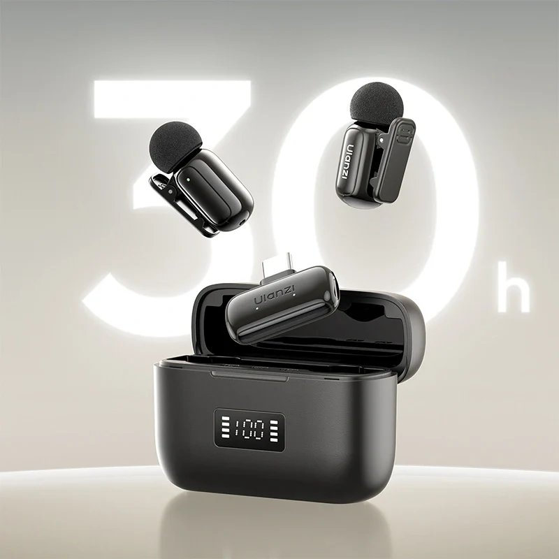 Беспроводная микрофонная система Ulanzi A200 Mini Mic dual-mic (Type-C) Black Одесса - изображение 8