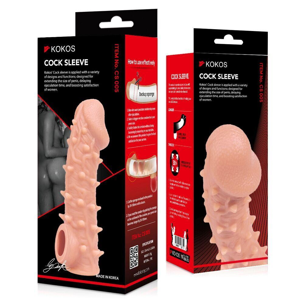 Насадка на член Kokos Cock Sleeve CS 005 S Sex Aura Київ - фото 4