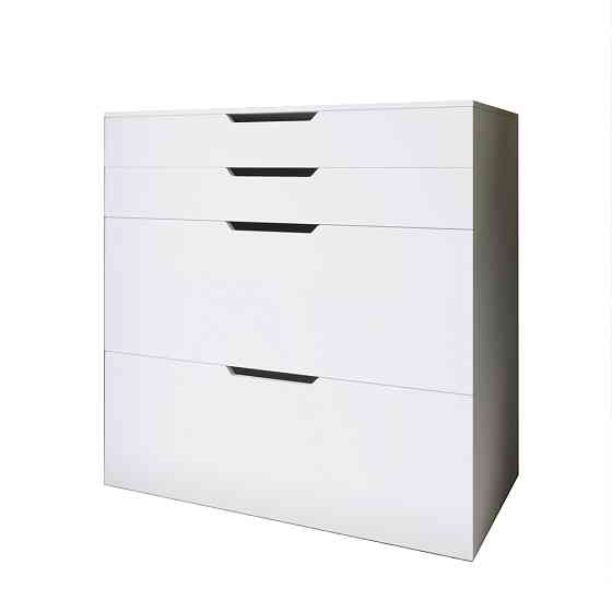 Комод-трюмо із дзеркалом, нішею під сидінням та шухлядою LION Азія Німфея Альба (білий) (LION-041673) ТОП Львів