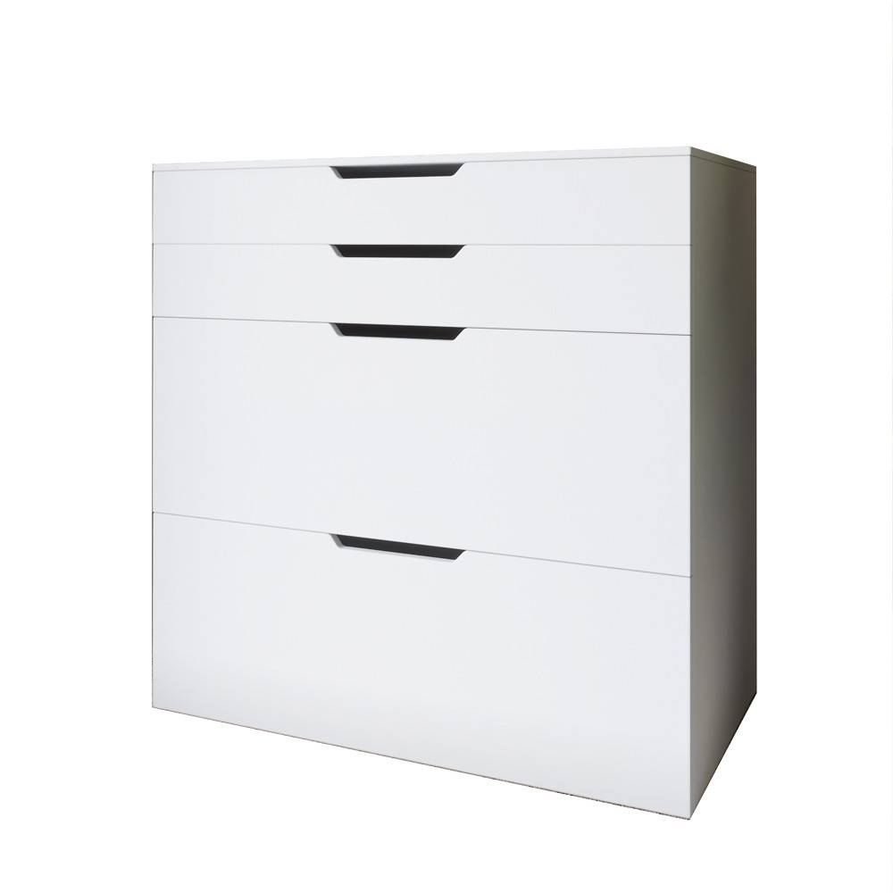 Комод-трюмо із дзеркалом, нішею під сидінням та шухлядою LION Азія Німфея Альба (білий) (LION-041673) ТОП Львів - фото 4