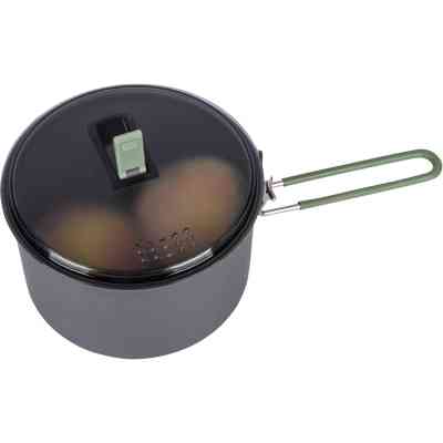 Котел туристичний Bo-Camp Explorer Hard Anodized 1 л Сірий/Зелений (2200236) Вінниця