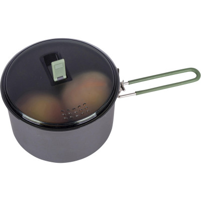 Котел туристичний Bo-Camp Explorer Hard Anodized 1 л Сірий/Зелений (2200236) Вінниця - фото 4