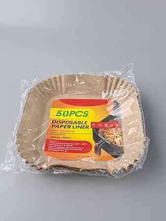 Бумажная форма для аэрогриля 16×4,5 см, одноразовая пергаментная, 50 шт в упаковке для запекания Харьков