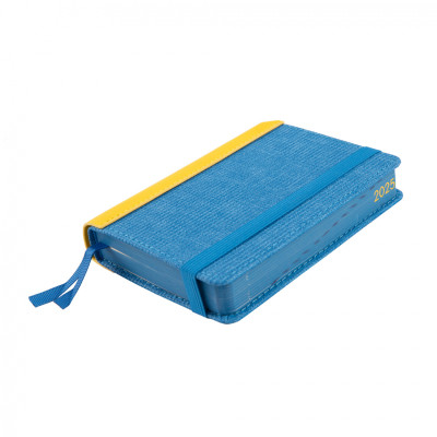 Еженедельник Leo planner датированный 2025 Ukraine А6 сине-желтый 352 страницы (252555) Винница - изображение 5