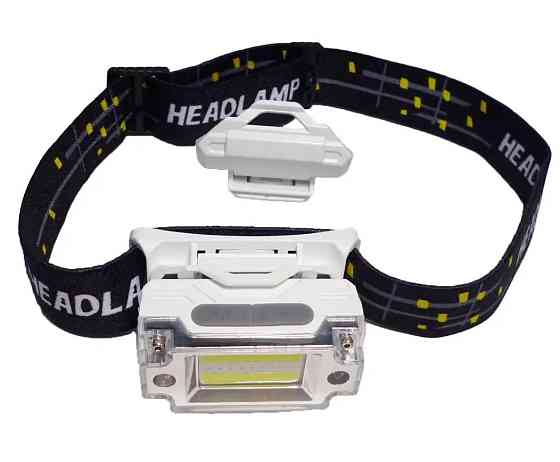 Ліхтар налобний BL-T133, із сенсором 9073, чорно-білий Вінниця