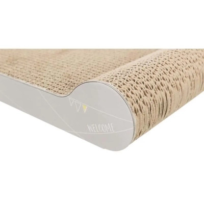 Дряпка (когтеточка) для котов Trixie картонная 38×6×18 см (светло-серая) (4011905480114) Винница - изображение 2