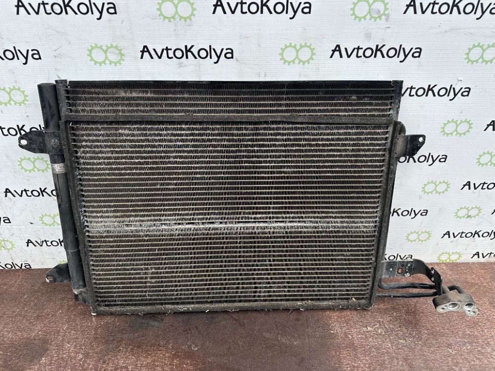Радіатор кондиціонера VW Caddy 1.9 tdi / 2.0 sdi 2004-2015 (1T0820411B) Ковель - фото 4