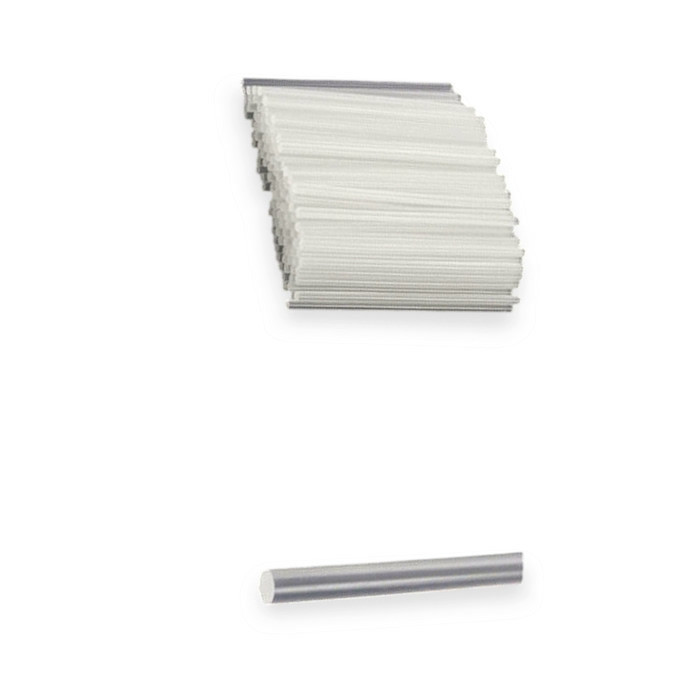 Стержни клеевые d- 7.4 х 200 мм прозрачные 1 кг (пакет) Мукачево - изображение 1