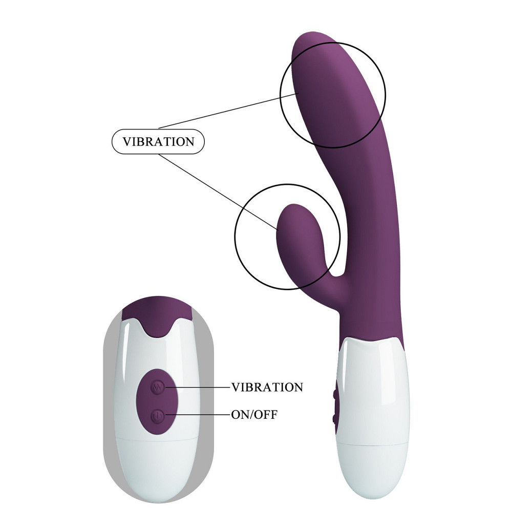 Вибратор PRETTY LOVE Alvis purple, 30 function Sex Aura Киев - изображение 5