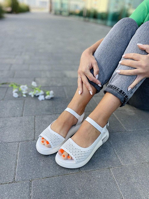 VLADEKS Босоніжки жіночі VLADEKS 2854 білі (літо, шкіра натуральна) (4072) Коломыя - изображение 7