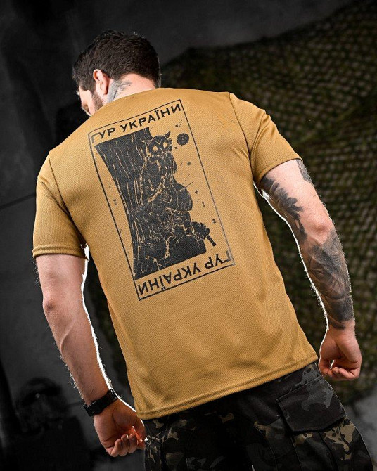 Тактична потовідвідна футболка Oblivion розвідка койот ДЛ7031 Одеса - фото 2