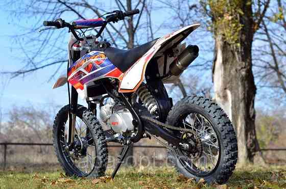 ПІТБАЙК KAYO TT140 140 см³ шини 17"/14" купити в інтернет-магазині дешево Одеса