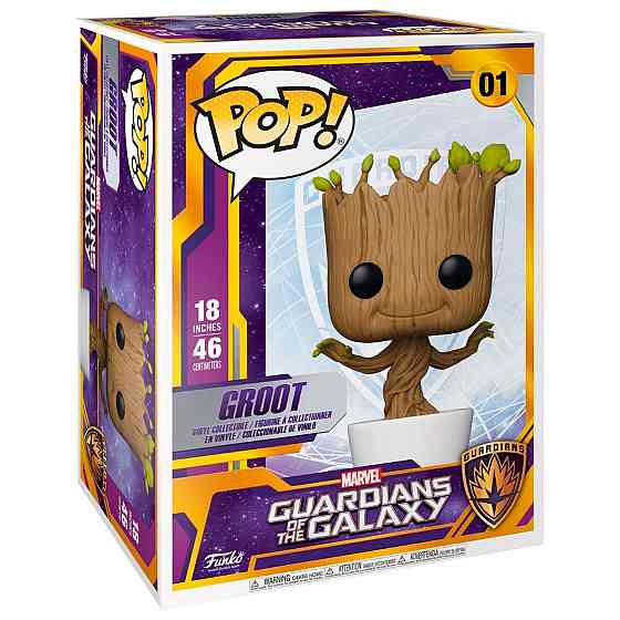 Ігрова фігурка Funko Pop! серії Вартові галактики – Грут, що танцює (46 cm) Дніпро