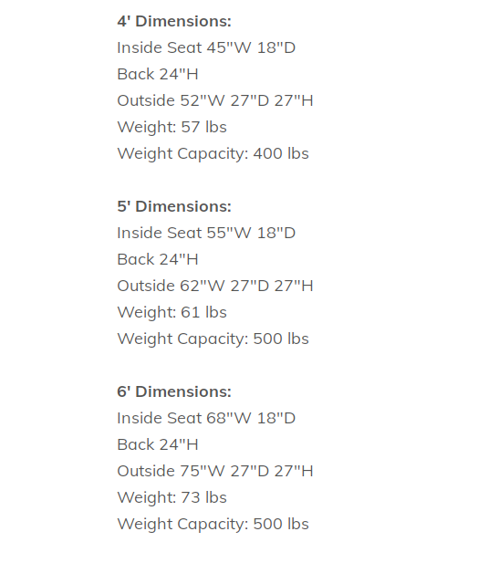 Диван-качеля садовая 