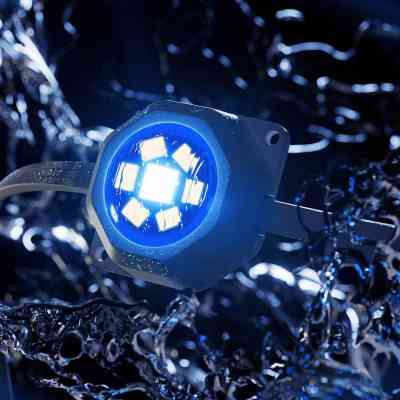 Гирлянда Twinkly Smart LED Permanent Light 72 RGB LED String, White Wire, Plug F, IP65 (TWPL072STP-TEU) Винница