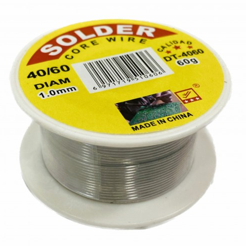 Припой Олово для пайки SOLDER 1мм, 60г. Днепр
