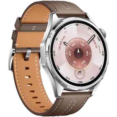 Смарт-часы Huawei WATCH GT 6 46mm Brown Leather (55020FTW) Винница