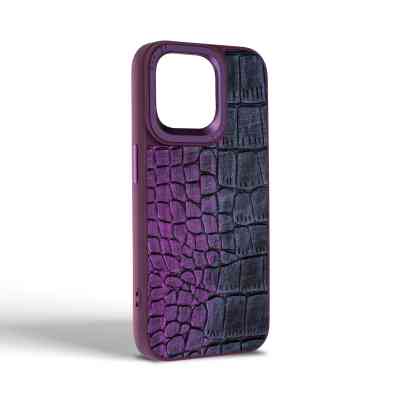 Чохол до мобільного телефона Harder Glamorous Croco Apple iPhone 15 Pro Max Dark Purple (ARM76767) Вінниця