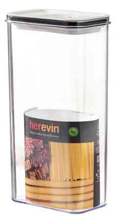 Контейнер HEREVIN Canister-Vacuum Lid-White-Black 3 л (161194-000) (7077946) Киев