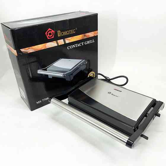 Электрогриль контактный складной прижимной, Гриль для гостиниц для гриля, Домашний гриль бутербродница VF-15 Львов
