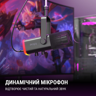 Микрофон Fifine AM8 USB/XLR Black (AM8) Винница - изображение 4