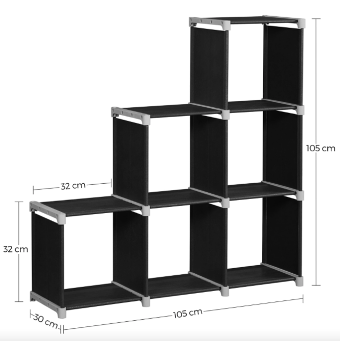 Модульний стелаж піраміда Leobert Oskar 6 відділень Киев - изображение 4