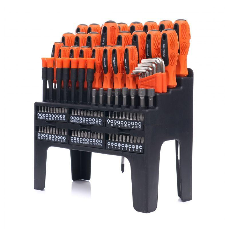 Набор отверток и бит Kraft & Dele KD10958 122 предмета Киев - изображение 5