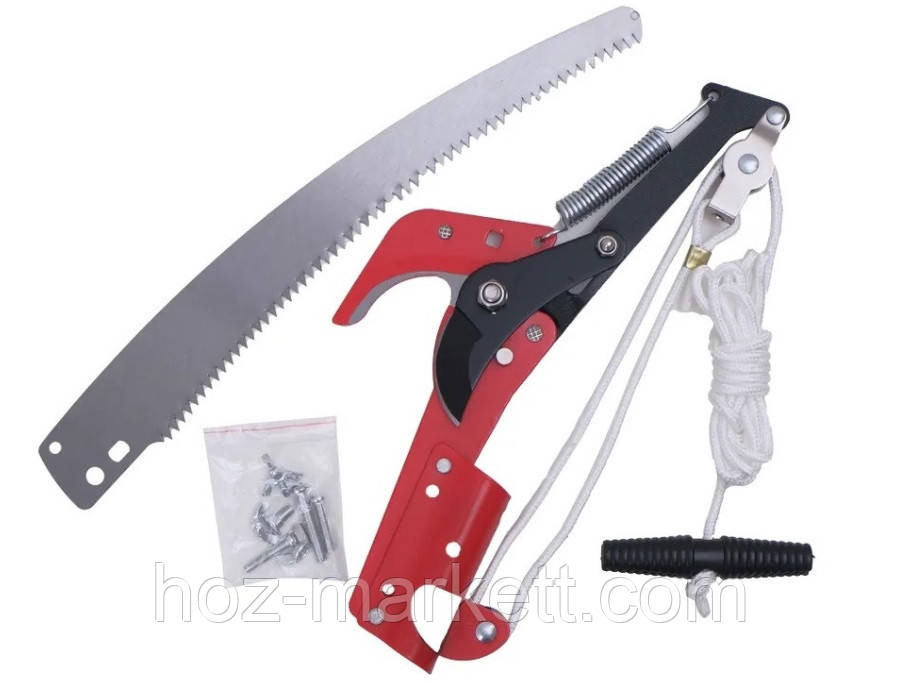 Сучкоріз штанговий висоторіз комбінований з пилкою та мотузкою Харків - фото 4