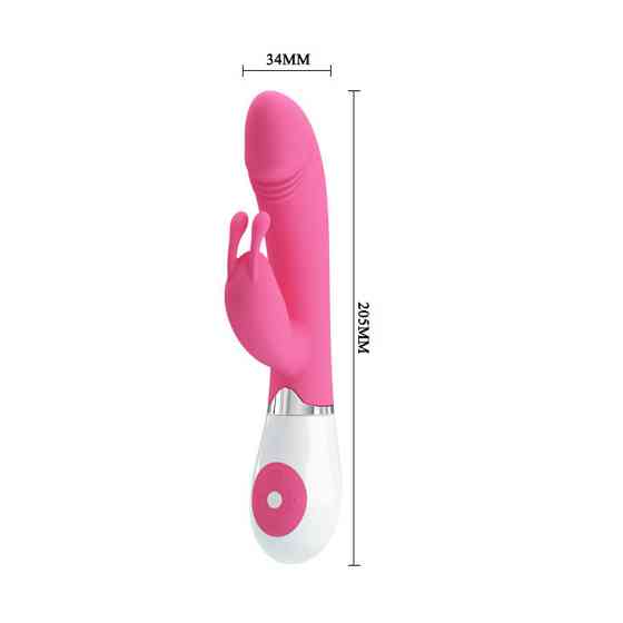 Вібратор - Pretty Love Gene Vibrator Light Pink Sex Aura Київ